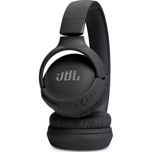 JBL Tune 520ΒΤ, On-Ear Bluetooth Headphones, Multipoint, APP - Black (JBLT520BTBLKEU)