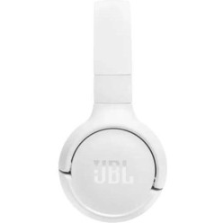 JBL Tune 520ΒΤ, On-Ear Bluetooth Headphones, Multipoint, APP - White (JBLT520BTWHTEU)