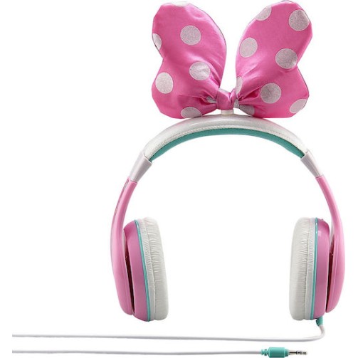 eKids Minnie Mouse Ενσύρματα Ακουστικά με ασφαλή μέγιστη ένταση ήχου για παιδιά και εφήβους (MM-140) (Ροζ/Λευκό) eKids Minnie Mouse Ενσύρματα Ακουστικά με ασφαλή μέγιστη ένταση ήχου για παιδιά και εφήβους (MM-140) (Ροζ/Λευκό)