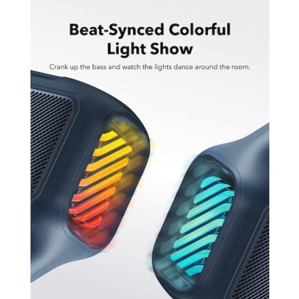 Anker Soundcore Boom 2 Αδιάβροχο Ηχείο Bluetooth 80W Μπλε (A3138031)