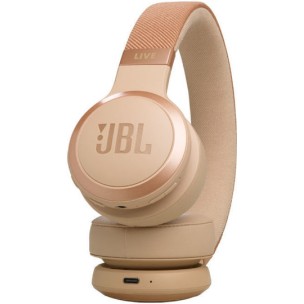 JBL Live 670NC Ασύρματα/Ενσύρματα On Ear Ακουστικά Sandstone