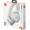 JBL Live 670NC Ασύρματα/Ενσύρματα Over Ear Ακουστικά (Λευκά)