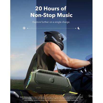 Soundcore by Anker Boom 2 Plus Wireless Outdoor Bluetooth Speaker Πράσινο (A3134061)