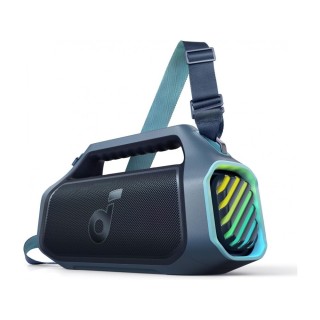Soundcore by Anker Boom 2 Plus Wireless Outdoor Bluetooth Speaker Explorer Blue (A3134031)
