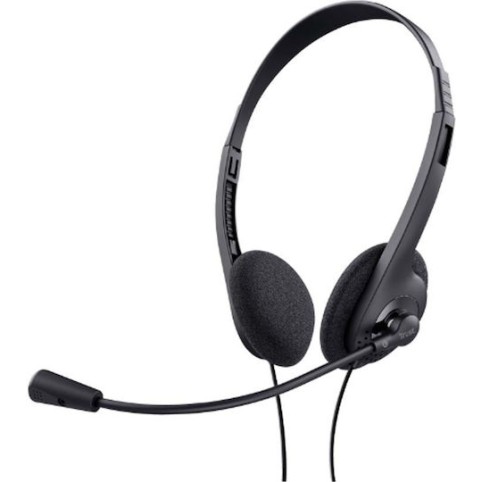 Trust Chat On Ear Multimedia Ακουστικά/Μικρόφωνο και σύνδεση 3.5mm Jack 24659