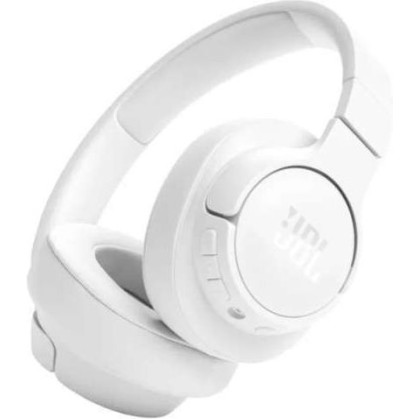 JBL Tune 720BT, Over-ear Bluetooth Headphones, Multipoint White