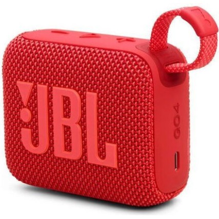JBL Go 4 Wireless Bluetooth Speaker Red JBL Go 4 Wireless Bluetooth Speaker Red