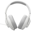JBL Quantum 100M2 Over Ear Gaming Headset with Connection 3.5mm White