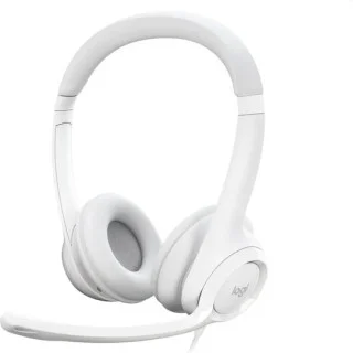 Logitech H390 On Ear Multimedia Ακουστικά White (981-001286) Logitech H390 On Ear Multimedia Ακουστικά White (981-001286)
