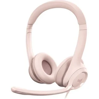 Logitech H390 On Ear Multimedia Ακουστικά Ροζ (981-001281) Logitech H390 On Ear Multimedia Ακουστικά Ροζ (981-001281)