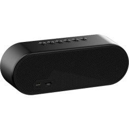 Recci Dynamic Island RSK-W41 Bluetooth Φορητό Ασύρματο με Ξυπνητήρι Black