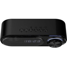 Recci Dynamic Island RSK-W41 Bluetooth Φορητό Ασύρματο με Ξυπνητήρι Black