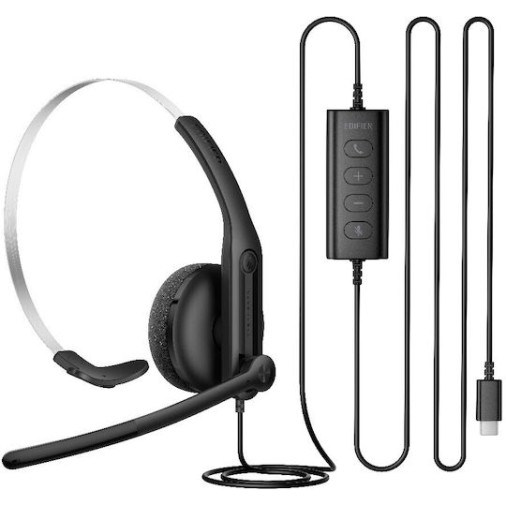 Edifier CC100 On Ear Multimedia Ακουστικά με μικρόφωνο και σύνδεση USB-C