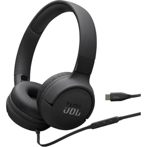 JBL Tune 520C Ακουστικά Black (JBLT520CBLK)