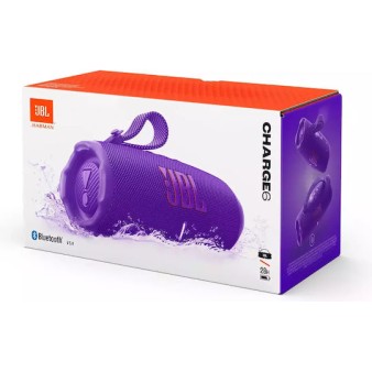 JBL Charge 6 Portable Bluetooth Speaker Purple JBL Charge 6 Portable Bluetooth Speaker Purple