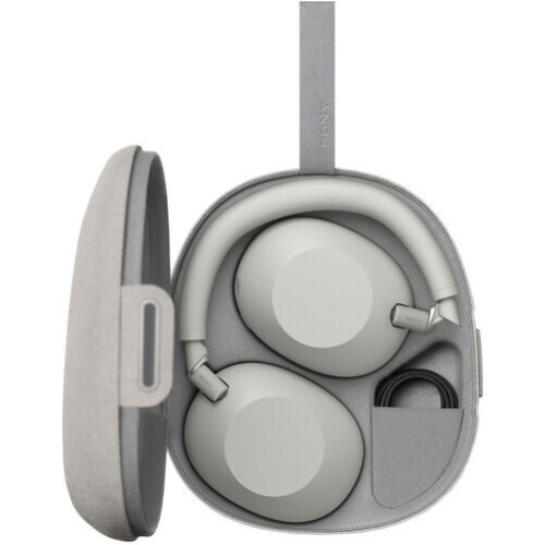 Sony WH-1000XM6 Ασύρματα/Ενσύρματα Over Ear Ακουστικά Platinum Silver