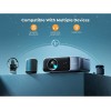 Yaber Pro V9 Projector Full HD με Wi-Fi (CCK02154) Γκρι