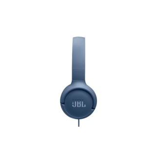 JBL Tune 520C On-Ear Wired Headphones Blue