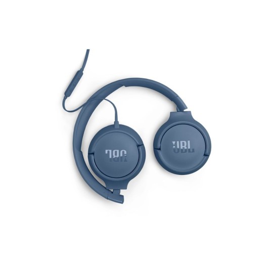 JBL Tune 520C On-Ear Wired Headphones Blue