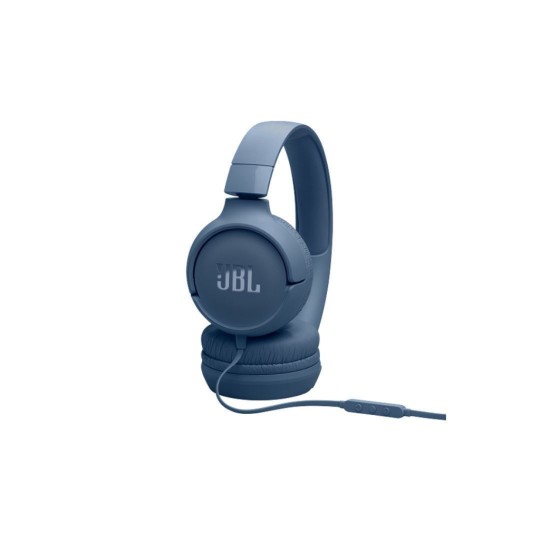 JBL Tune 520C On-Ear Wired Headphones Blue