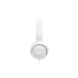 JBL Tune 520C On-Ear Wired Headphones White