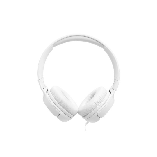 JBL Tune 520C On-Ear Wired Headphones White