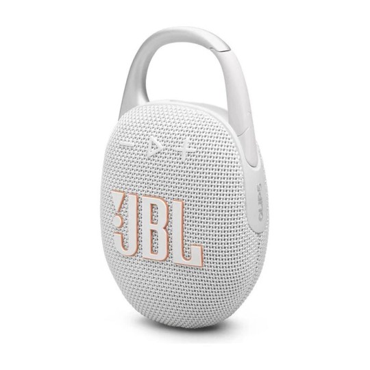 JBL Clip 5 Αδιάβροχο Ηχείο Bluetooth 7W White