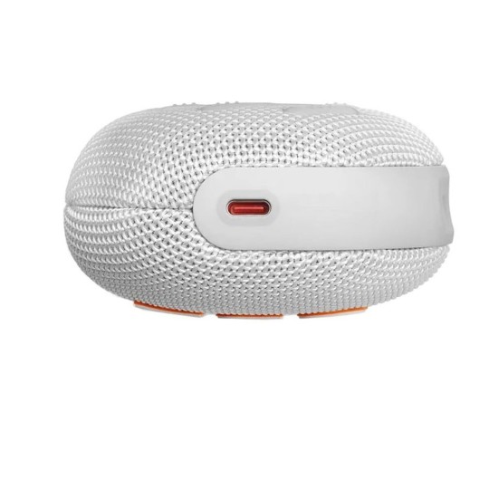 JBL Clip 5 Αδιάβροχο Ηχείο Bluetooth 7W White
