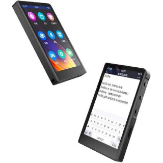 Ruizu Η9 MP3 Player (16GB) IPS Οθόνη Αφής 3.8" Μαύρο