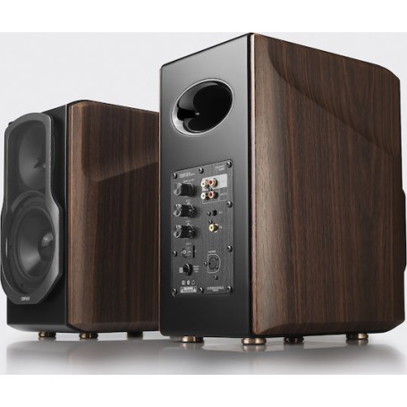 Edifier S2000MK III Αυτοενισχυόμενα Ηχεία με Bluetooth 130W Καφέ