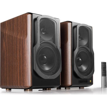 Edifier S2000MK III Αυτοενισχυόμενα Ηχεία με Bluetooth 130W Καφέ