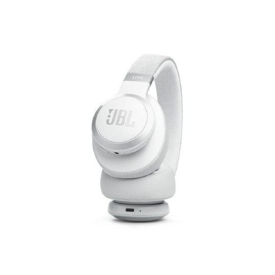 JBL LIVE 770NC Bluetooth Wireless On-Ear Headphones White