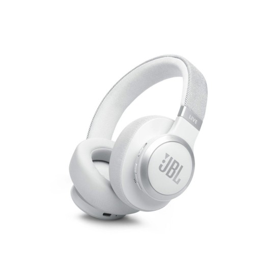 JBL LIVE 770NC Bluetooth Wireless On-Ear Headphones White