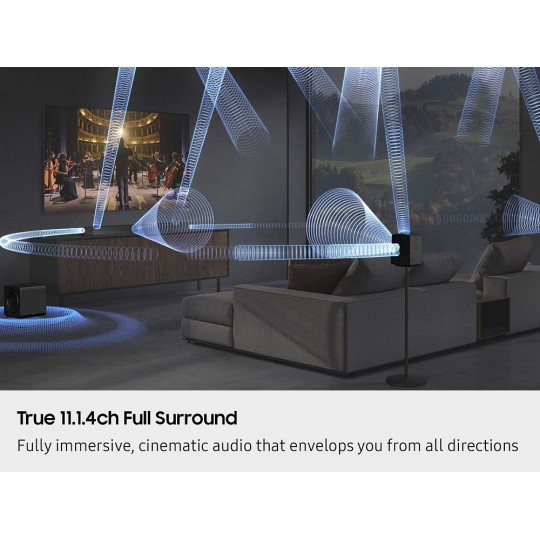 Samsung HW-Q990F Soundbar 11.1.4 Bluetooth HDMI Subwoofer Black