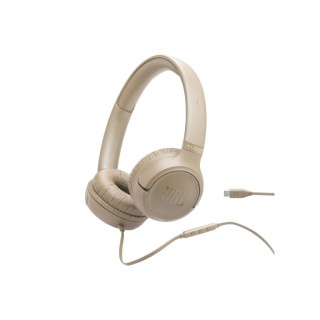 JBL Tune 530C Wired On Ear Headphones Gold