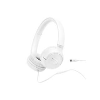 JBL Tune 530C Wired On Ear Headphones White