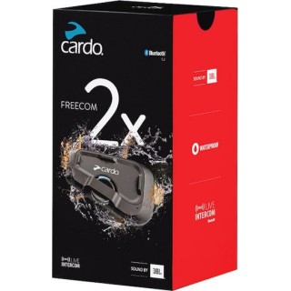 Cardo Freecom 2X SINGLE Ενδοεπικοινωνία Κράνους Μηχανής Μονή