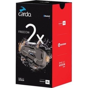 Cardo Freecom 2X SINGLE Ενδοεπικοινωνία Κράνους Μηχανής Μονή Cardo Freecom 2X SINGLE Ενδοεπικοινωνία Κράνους Μηχανής Μονή