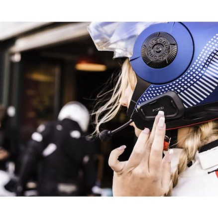 Cardo Spirit Διπλή Ενδοεπικοινωνία για Κράνος Μηχανής με Bluetooth