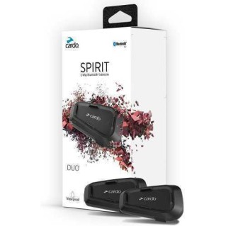 Cardo Spirit Διπλή Ενδοεπικοινωνία για Κράνος Μηχανής με Bluetooth