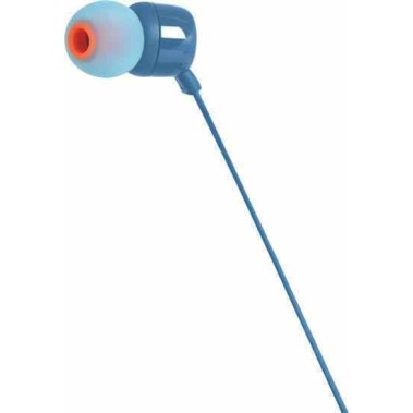 JBL T110e In-ear Handsfree Headphones with Connector 3.5mm Blue