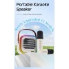 ATC Karaoke Speaker with Wireless Microphones and Lighting Effects ATC-12 ATC20.001.0014 White