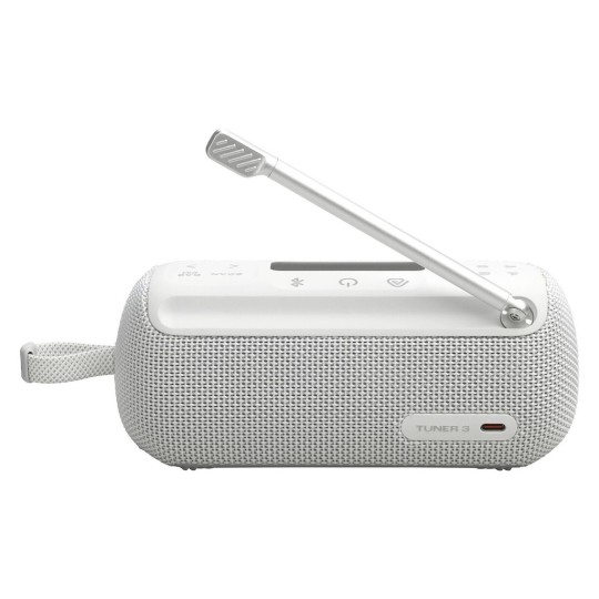 JBL Tuner 3 Waterproof Bluetooth Speaker 7W White