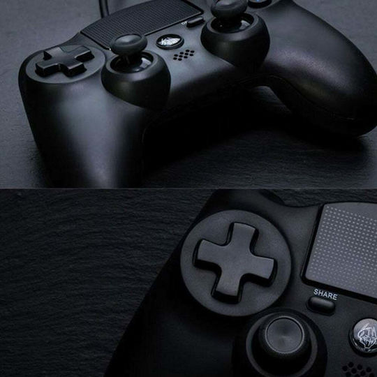 Zeroground GP-1500 Kojima Ασύρματο Gamepad για PC / PS4 Μαύρο