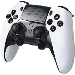 Zeroground GP-2000BT Nagao V3 Ασύρματο Gamepad για Android / PC / PS3 / PS4 / iOS Λευκό