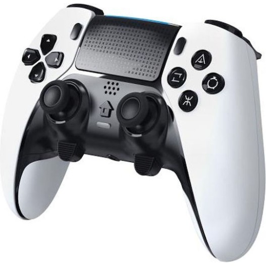 Zeroground GP-2000BT Nagao V3 Ασύρματο Gamepad για Android / PC / PS3 / PS4 / iOS Λευκό
