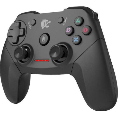 Roar R200WS (RR-0003) Μαύρο Ασύρματο Gamepad για PC / PS3