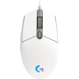 Logitech G203 Lightsync Gaming Mouse (910-005797) White