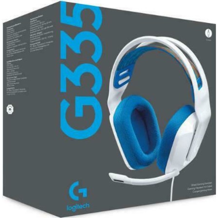Logitech G335 Gaming Headset 3.5mm (981-001018) White