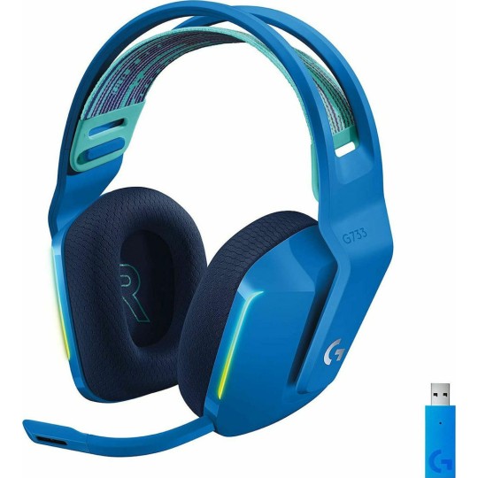 Logitech G733 Gaming Headset Lightspeed RGB Blue (981-000943)